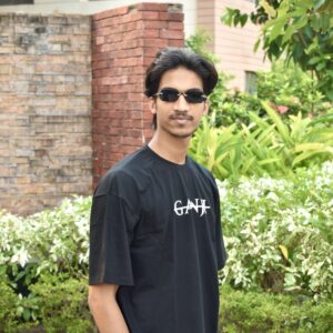 Men Black Skate Bandit Oversized Printed T-Shirt