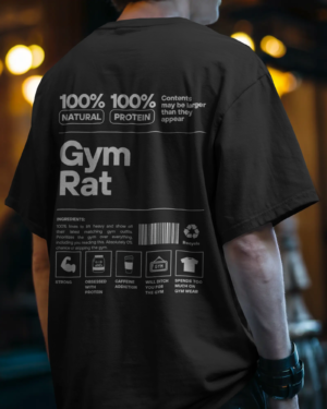 Gym Rat Oversized T-Shirt